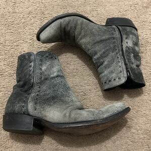 Stallion Zorro Suede Boots Men’s Size 9 (EURO 42) Gray